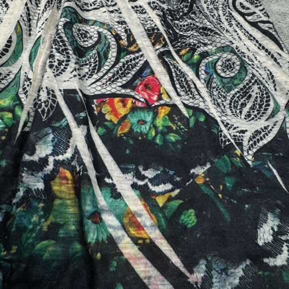 One World Women's Tunic Blouse Pullover Half Sleeve Size Large Beautiful - Picture 5 of 9